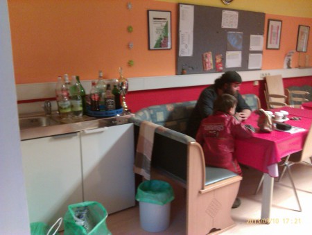 Vereinslokal - vorher 